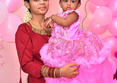 Pavishna Birthday photography in sankarankovil