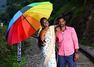 Suresh weds Banu Outdoor photography sankarankovil, Tenkasi