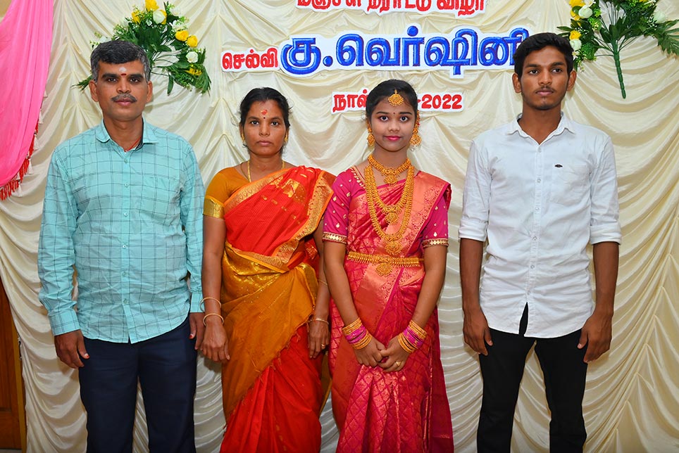 Vershini Puberty Photography in Sankarankovil