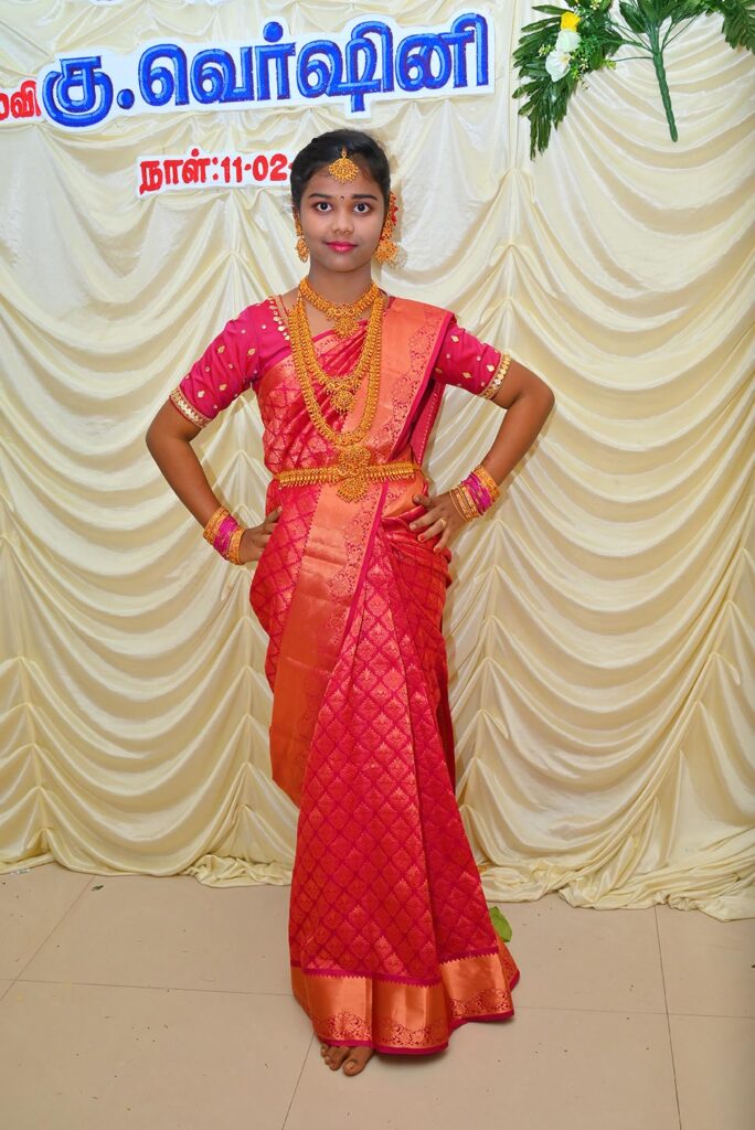 Vershini Puberty Photography in Sankarankovil