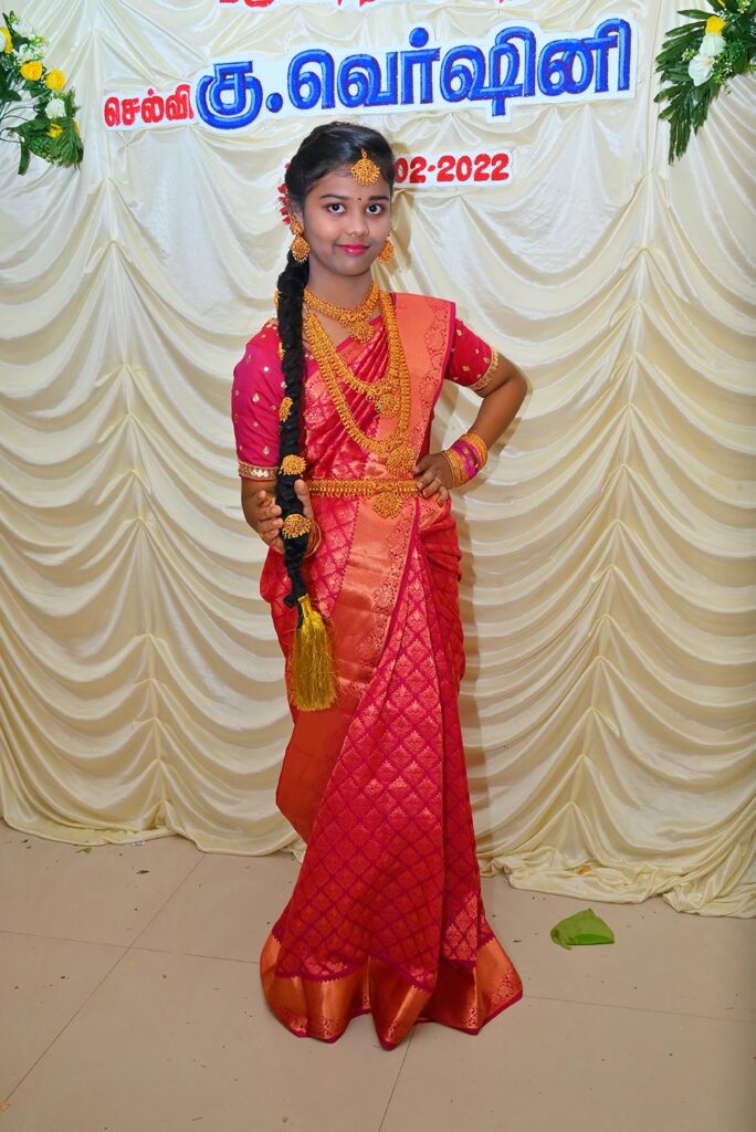 Vershini Puberty Photography in Sankarankovil