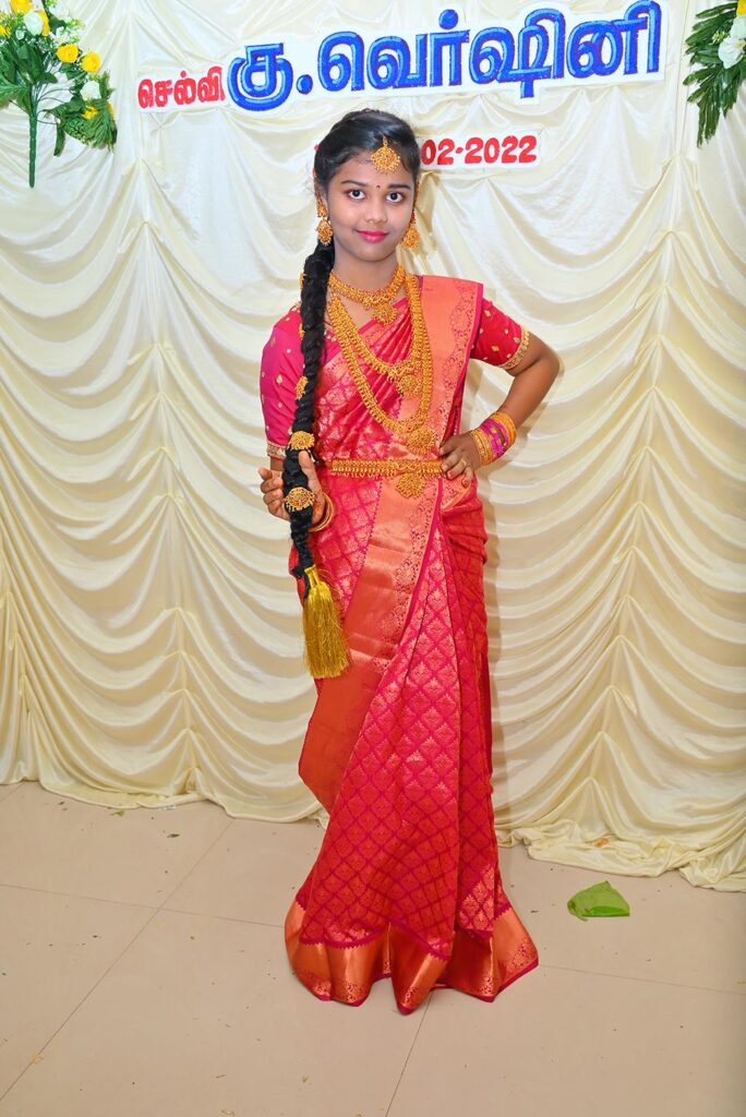Vershini Puberty Photography in Sankarankovil
