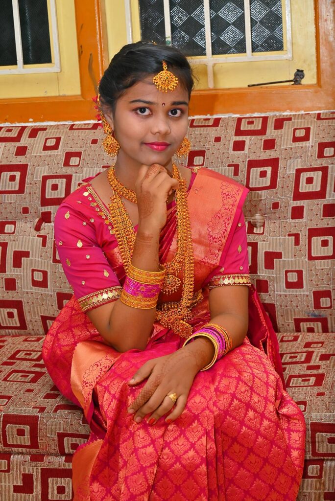 Vershini Puberty Photography in Sankarankovil