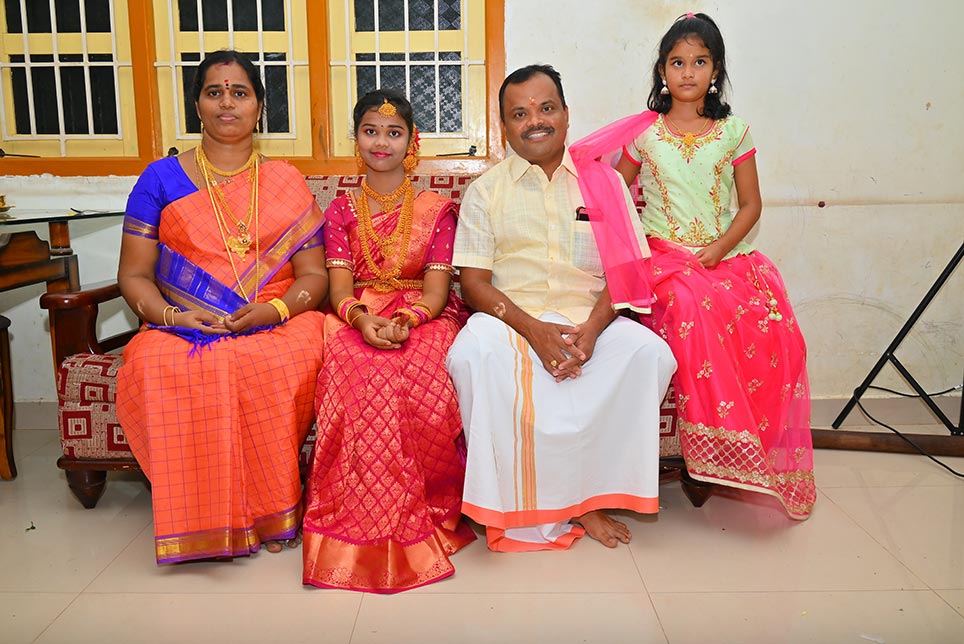 Vershini Puberty Photography in Sankarankovil