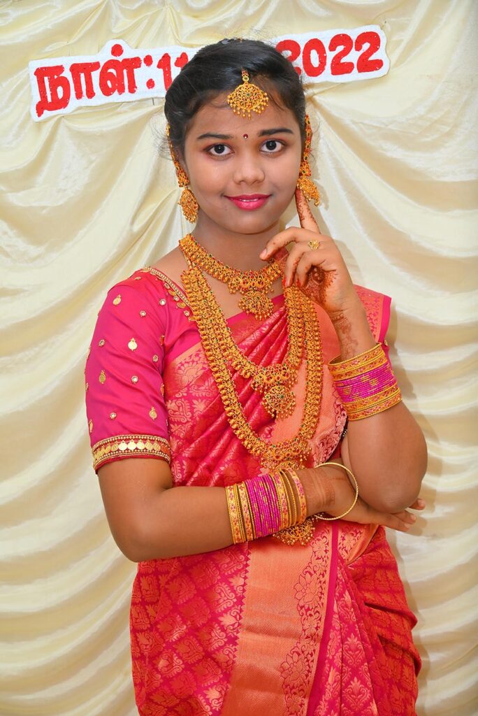 Vershini Puberty Photography in Sankarankovil