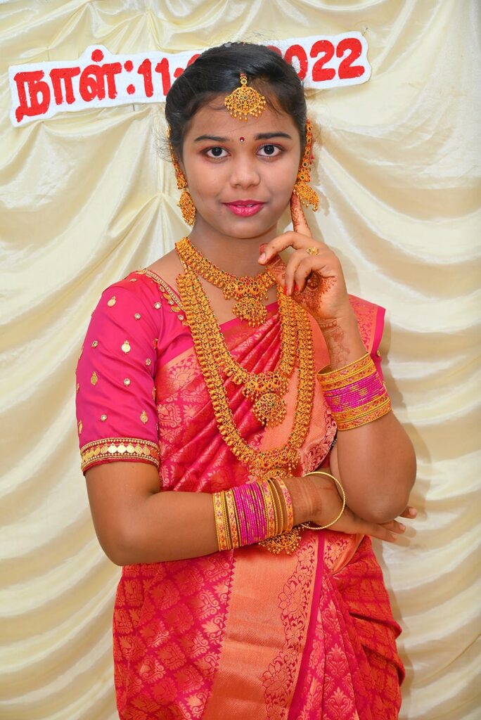 Vershini Puberty Photography in Sankarankovil