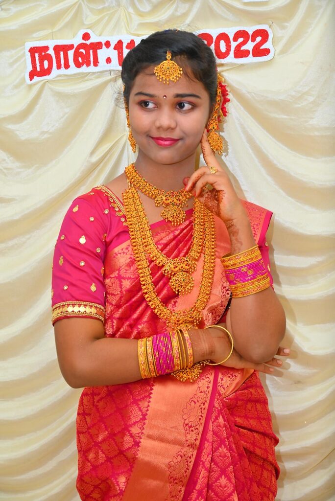 Vershini Puberty Photography in Sankarankovil