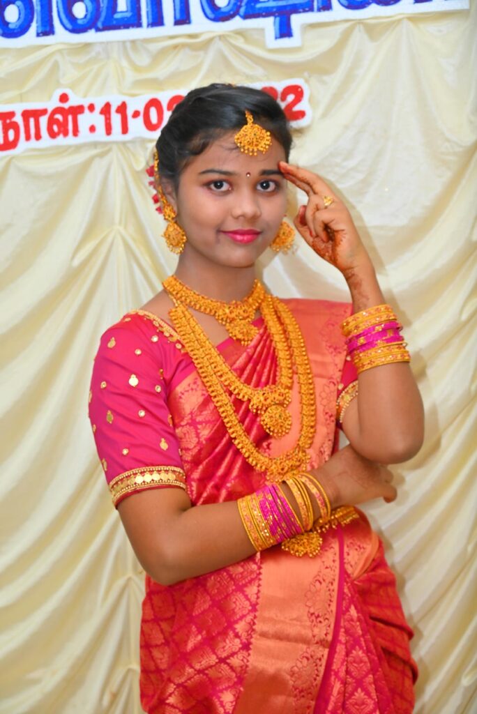 Vershini Puberty Photography in Sankarankovil