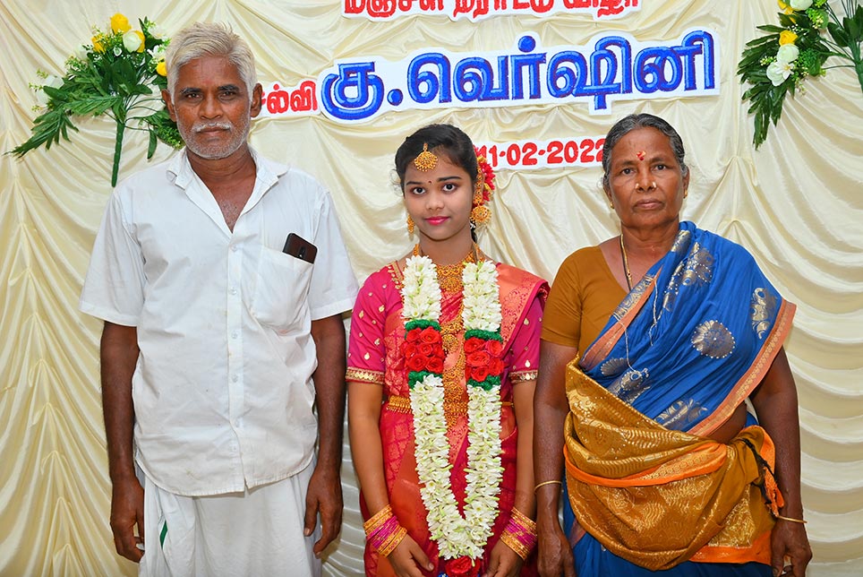 Vershini Puberty Photography in Sankarankovil