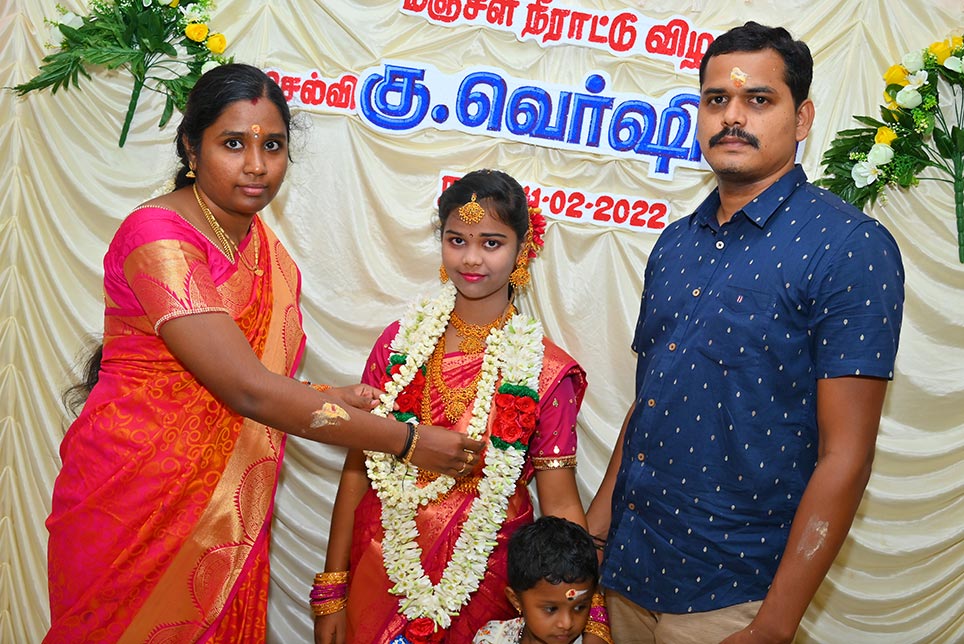 Vershini Puberty Photography in Sankarankovil